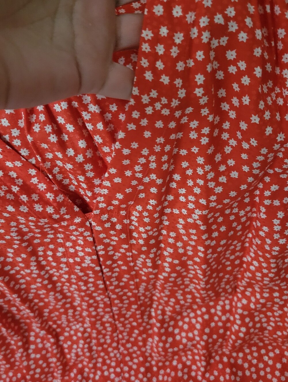 Rebecca Taylor Malia Red Floral Blouse size 6 new - Picture 6 of 12
